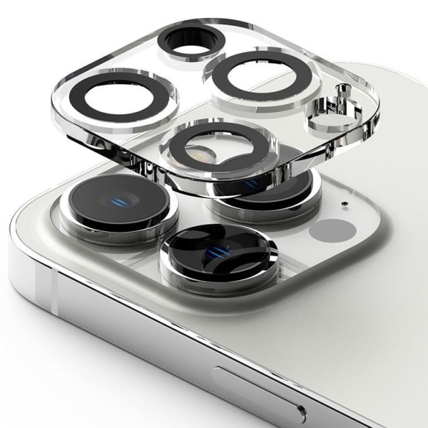 Ringke iPhone 14 Pro/Pro Max Kamera Lens Cover i Hærdet Glas 2-Pac