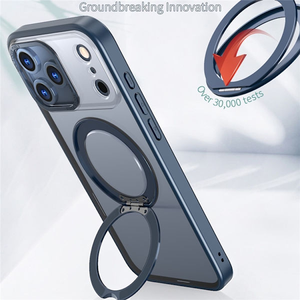 Mobilskal till iPhone 17 Pro Max MagSafe Kickstand - Blå Blå