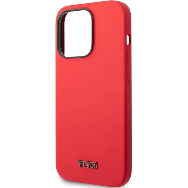 Tumi Mobilskal till iPhone 14 Pro MagSafe Liquid Silicone - Röd