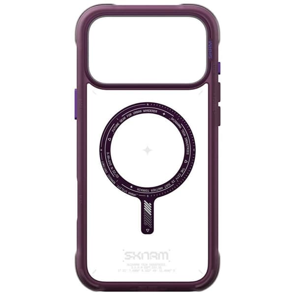 Skinarma Mobilskal För iPhone 18 Pro/17 Pro Magsafe Avion - Burgundy