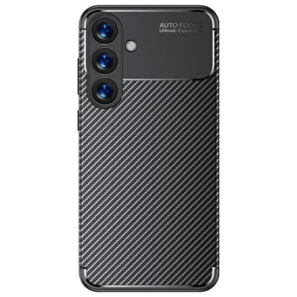 Beline Mobilskal till Galaxy S25 Plus Carbon Armor - Svart Svart