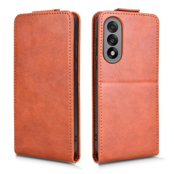 OnePlus Nord 5 Plånboksfodral Vertical Flip Läder - Orange Orange