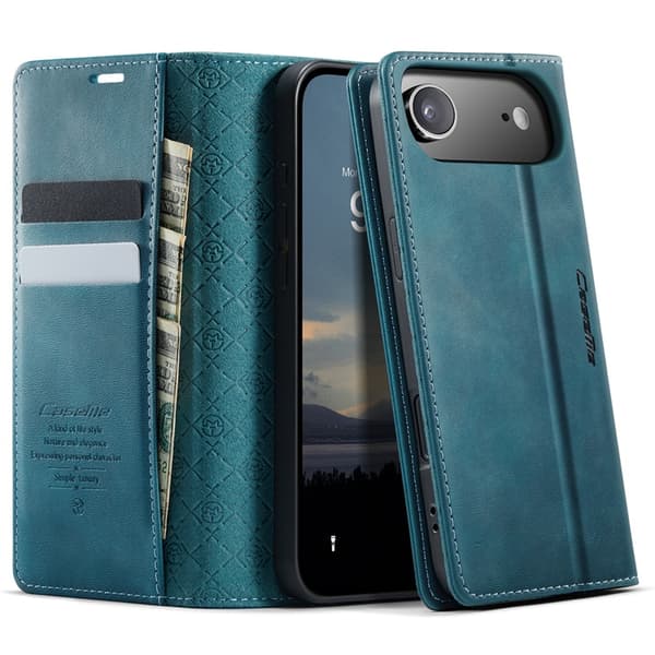 Caseme iPhone Air Plånboksfodral RFID-Skydd 033 - Grön Grön