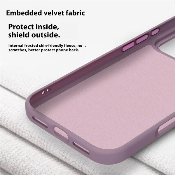 Mobilskal till iPhone 17 Pro Magsafe Litchi Pattern - Titangrå Grå