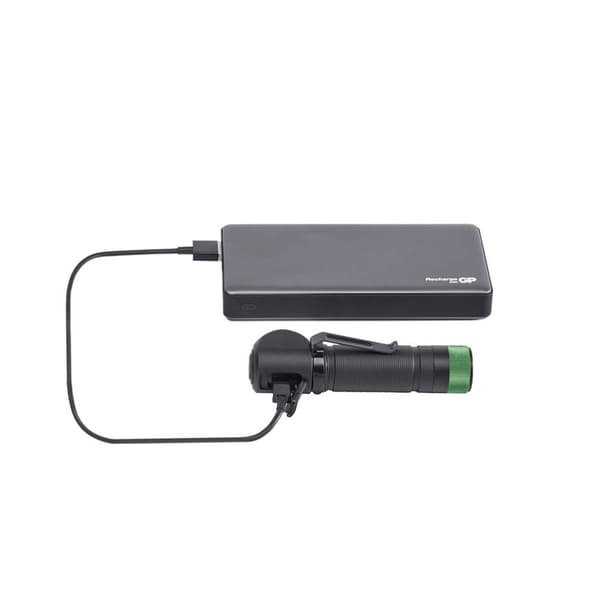 GP Forlygte Discovery Genopladelig CHR35 600lm