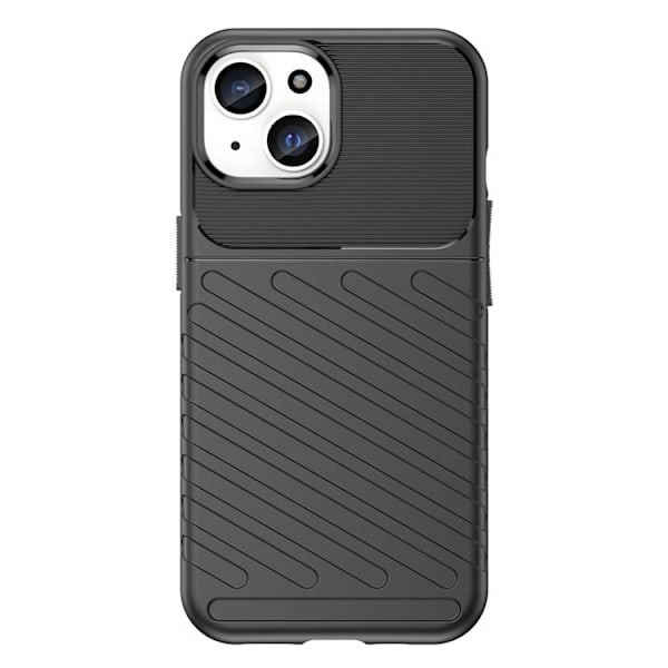 iPhone 15 Mobilskal Twill Thunder - Svart Svart