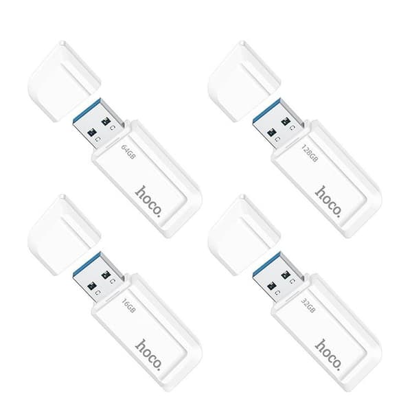 Hoco Pendrive 64GB USB-A UD11 USB 3.0 - Vit Vit