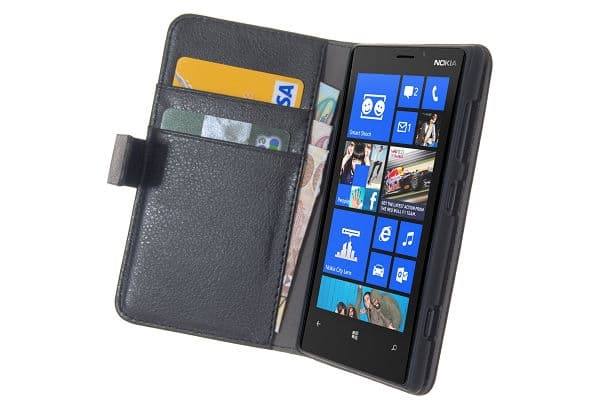 Præget pungetui til Nokia Lumia 720 (sort) Black