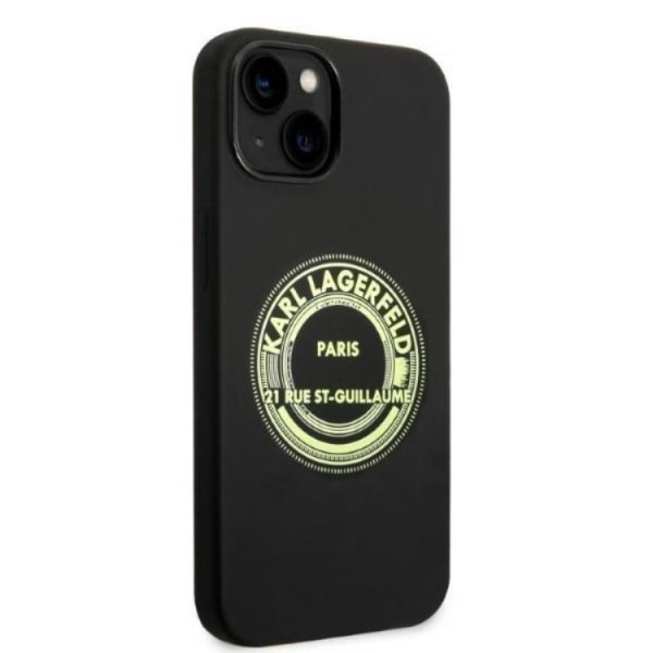 Karl Lagerfeld iPhone 14 Plus Skal Silicone RSG - Svart