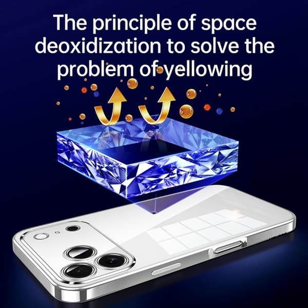 SULADA Mobilskal till iPhone 17 Pro Ultra Thin Electroplated - Svart Svart