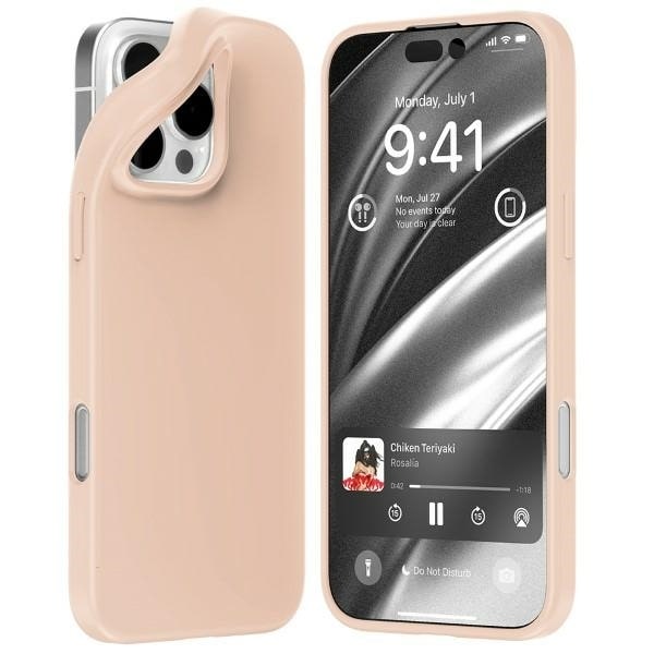 Mercury Mobilskal till iPhone 16 Pro Max Soft - Rosa Sand Rosa