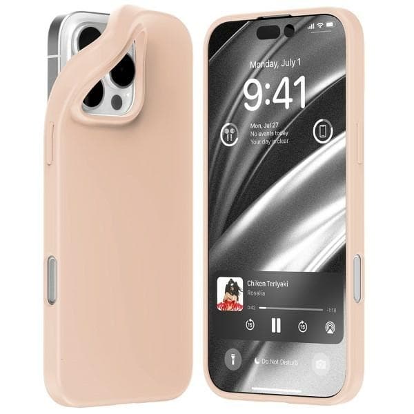 Mercury Telefontaske til iPhone 16 Pro Max Soft - Pink Sand Rosa