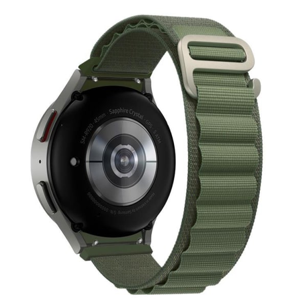 Nylonarmband Samsung Galaxy Watch 6 (44mm) - Military Grön