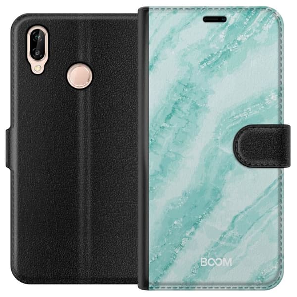 Plånboksfodral till Huawei P20 lite med Mint Marble