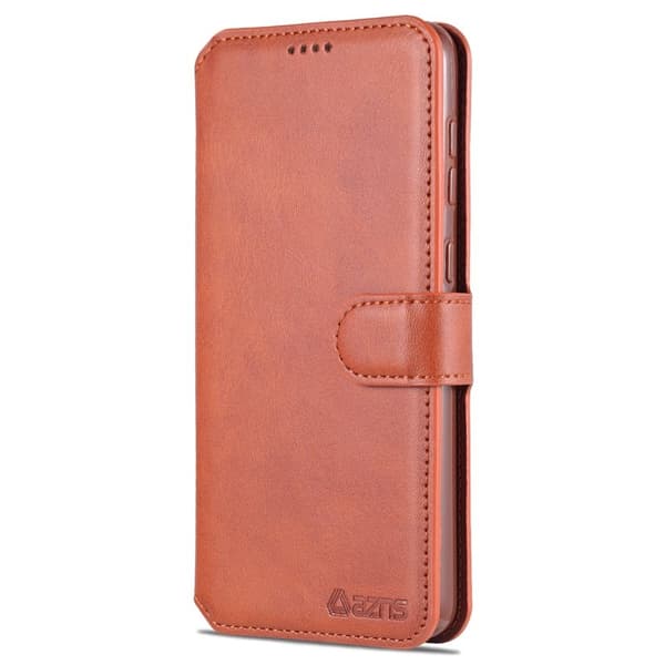 AZNS Samsung Galaxy A53 5G Plånboksfodral Konstläder - Brun