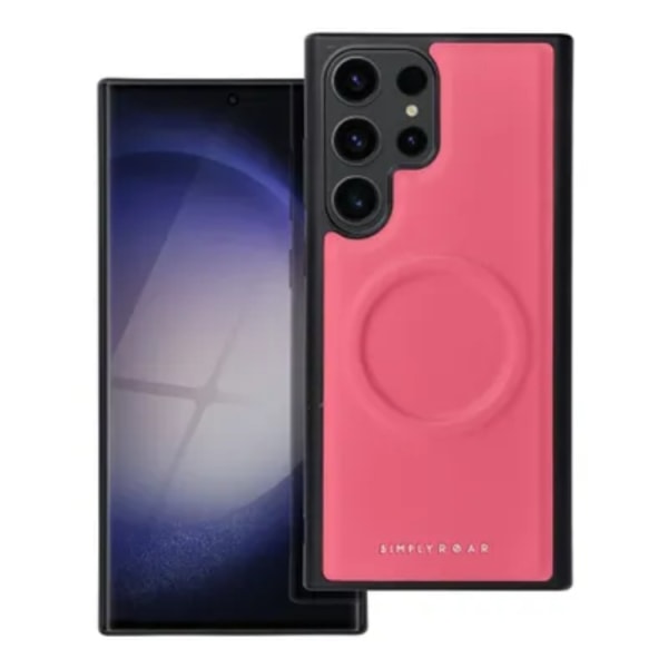Raor Galaxy S23 Ultra Mobile Case Magsafe Morning - vaaleanpunainen