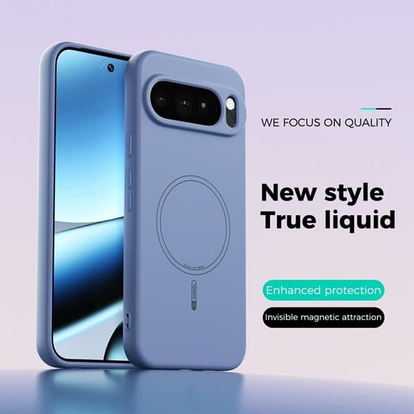 ABEEL Mobilskal till Google Pixel 10 Pro XL MagSafe Blå