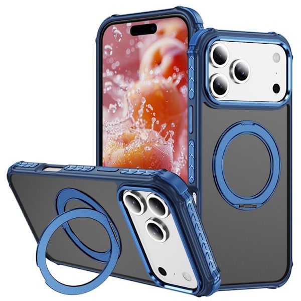 Mobilskal till iPhone 17 Pro Max MagSafe Skin Touch - Blå Blå