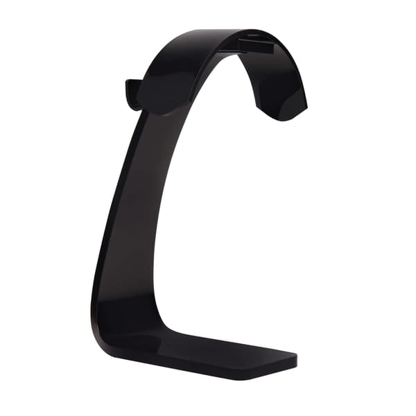 GEAR Hovedtelefonholder Sort Plast Krog til kabel Black