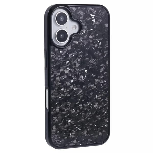 Mobilskal till iPhone 16 Plus Aramid Fiber Forged - Silver Silver