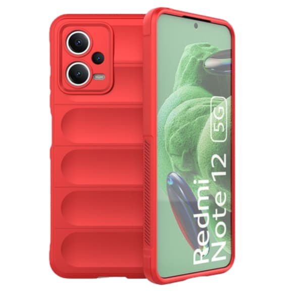 Xiaomi Redmi Note 12/Poco X5 Mobilcover Magic Shield - Rød Röd
