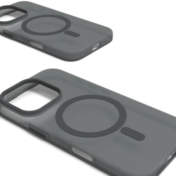 Puro Telefontaske til iPhone 16 Pro Magsafe Daylight Silikone - Sort Black