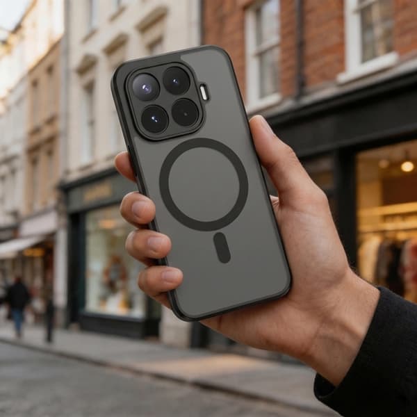 Tech-Protect Mobilskal För Xiaomi 17T MafSafe Magmat - Matt Svart