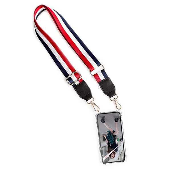 Boom Axelrem - Strap RödVitSvart Svart