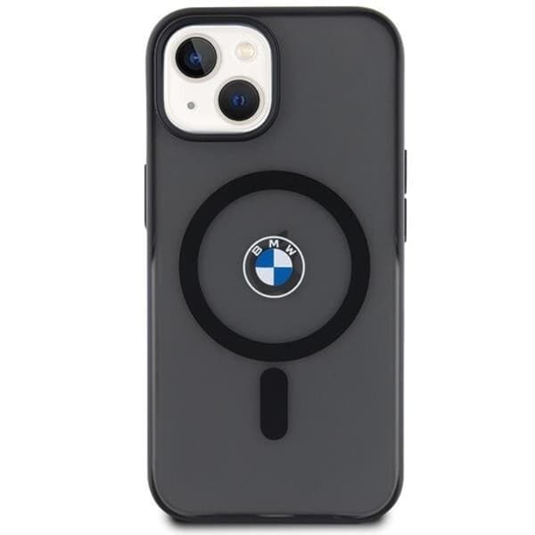 BMW iPhone 15 Plus/14 Plus Mobilskal Magafe IML Signature - Sort Black