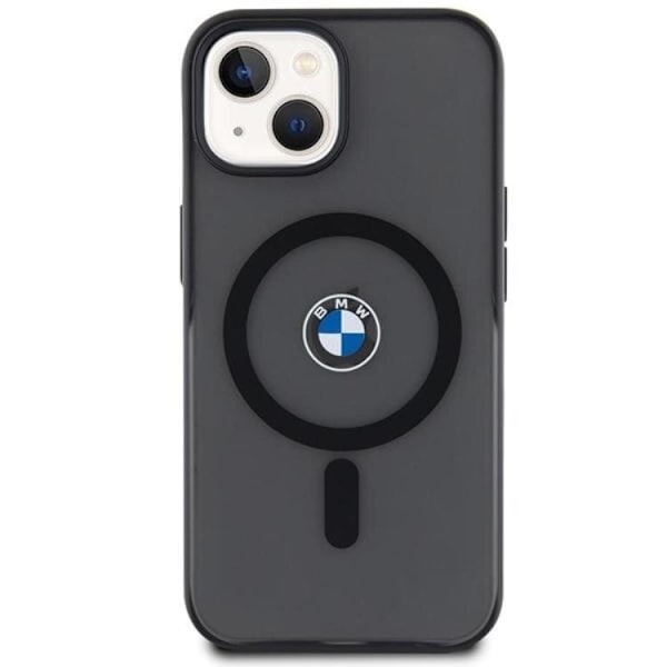 BMW iPhone 15 Plus/14 Plus Mobilskal Magafe IML Signature - Svart Svart