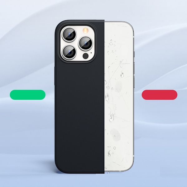 Ugeen Protective Silikon Skal iPhone 13 Pro - Svart Svart