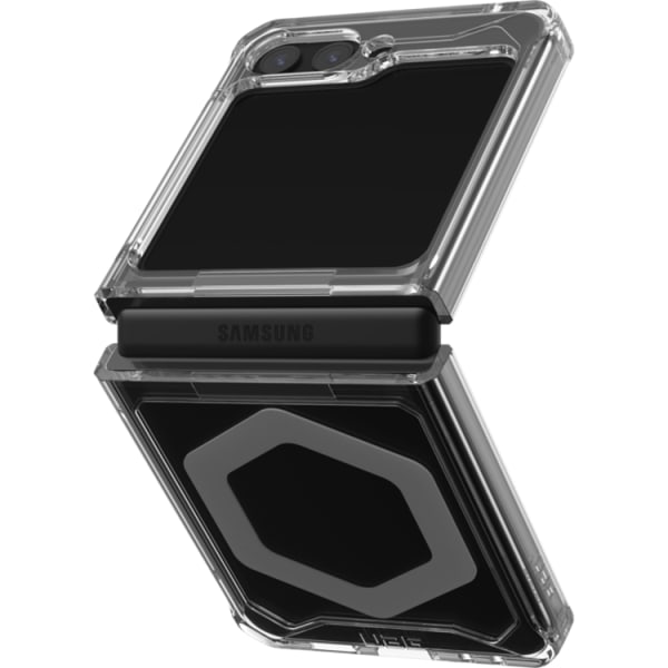 UAG Galaxy Z Flip 5 -matkapuhelinsuoja Plyo Pro - jää/hopea