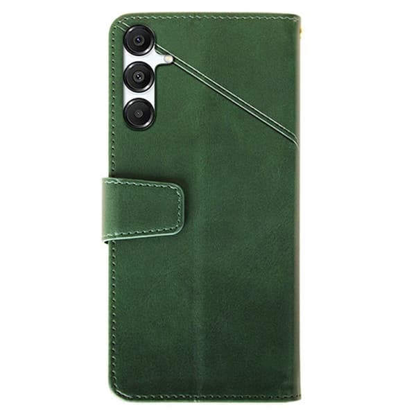 IDEWEI Plånboksfodral för Samsung Galaxy S26 Plus Konstläder Ställ - Grön