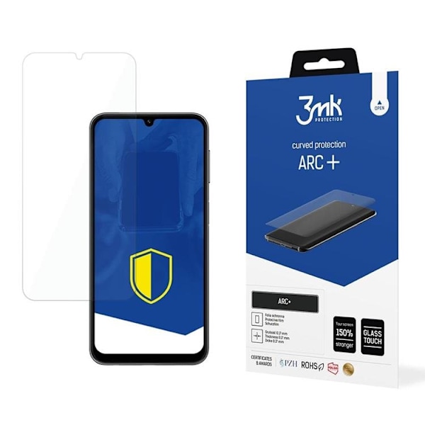 3MK Galaxy A25 5G Plastfilm Skärmskydd ARC+ Transparent