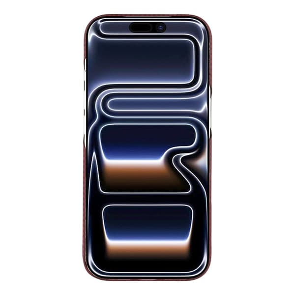 Mobilskal till iPhone 17 Pro Max MagSafe Carbon Fiber - Vinröd