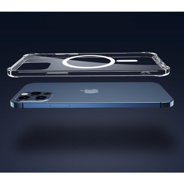 BOOM - ShockProof Magsafe Skal iPhone 12/12 Pro - Clear