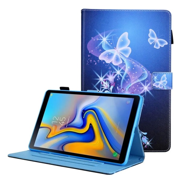 Galaxy Tab A8 10.5 2021 -lompakkokotelo - Sparkling Butterfly