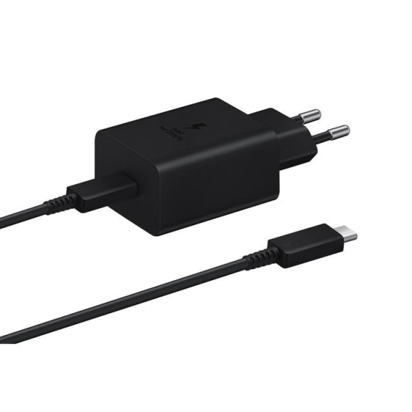 Samsung PD -seinälaturi 45 W USB-C-kaapeli - musta