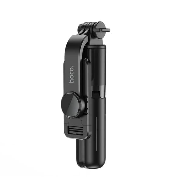 HOCO selfie stick with bluetooth remote control tripod K17 black