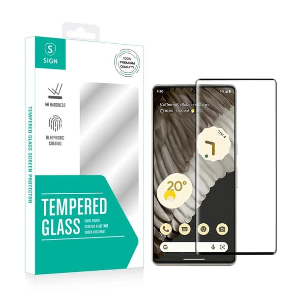 SiGN Google Pixel 7 Pro Hærdet Glas Skærmbeskytter 2.5D Transparent