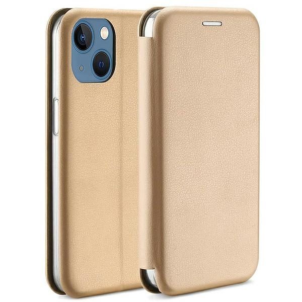 Beline iPhone 14/13 Plånboksfodral Magnetic - Guld