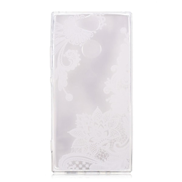 TPU Mobilskal till Sony Xperia XA2 - White Flowers