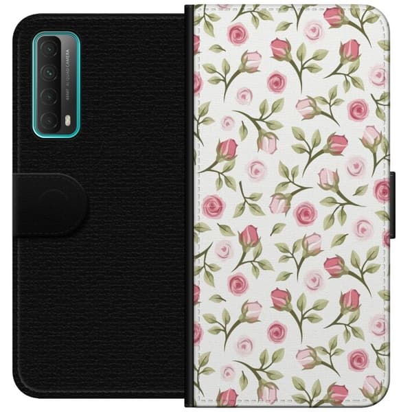 Pungcover til Huawei P smart 2021 med Blomstret