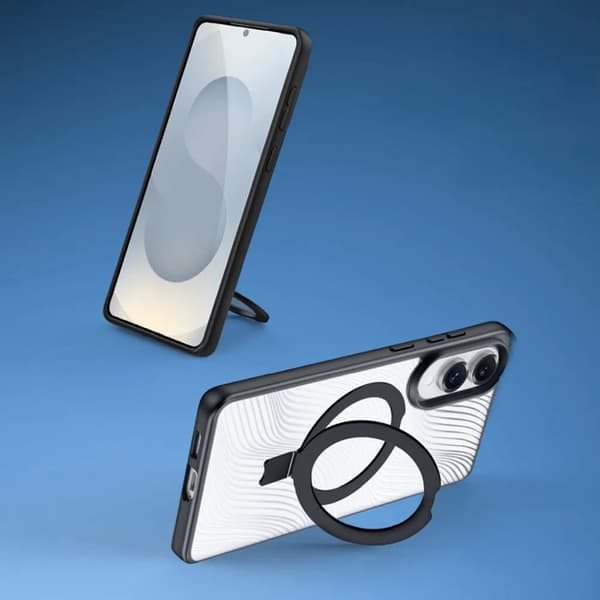 Dux Ducis Telefontaske til Galaxy S25 Edge Magsafe Aimo - Sort Svart