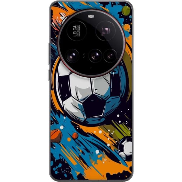 Telefontaske til Xiaomi 15 Ultra med fodbolde