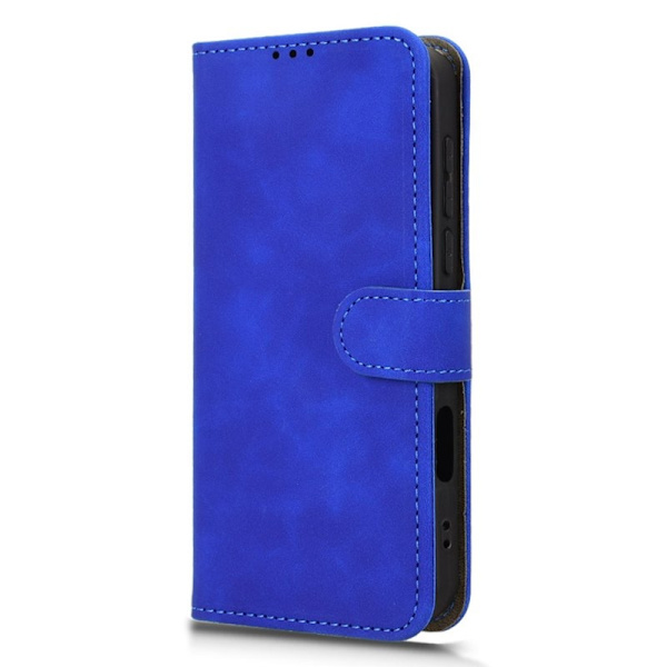 Oppo Find X9 Pro 5G Plånboksfodral Konstläder Skydd - Blå