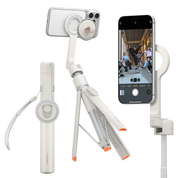 Spigen Selfiestick Bluetooth Tripod S582W - Dune Beige Beige