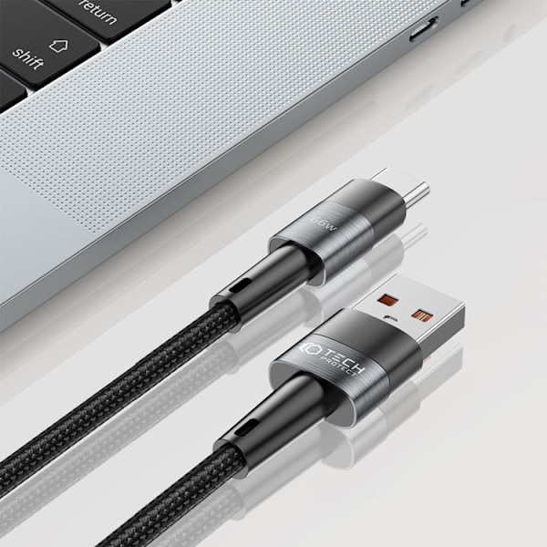 Tech-Protect USB-C-kaapeli Ultraboost 25CM -  Harmaa Grå