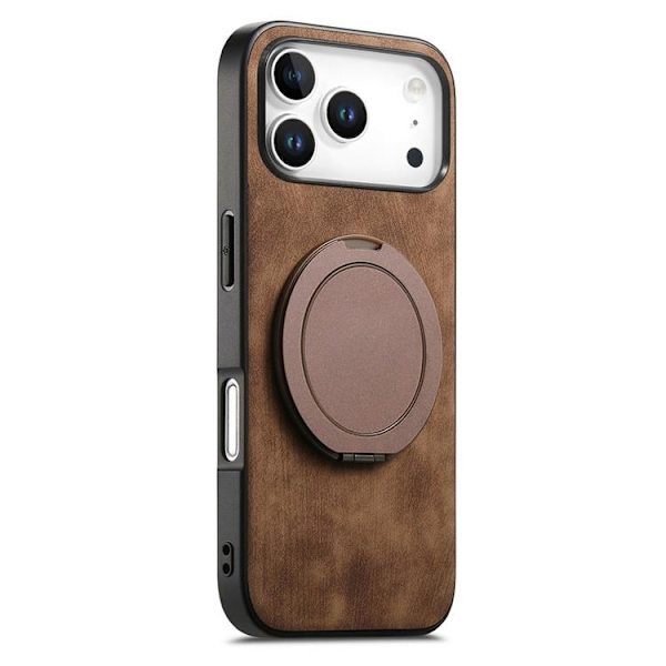 Mobilskal till iPhone 17 Pro Rotating Kickstand - Brun Brun