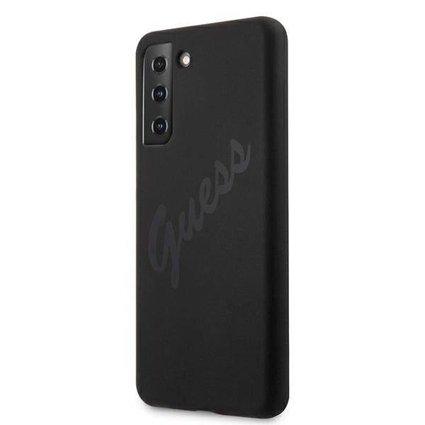 Guess Skal Galaxy S21 Plus Script Vintage - Svart Svart